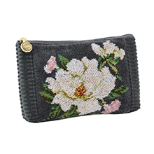 ラシャスメッシュ<br>ポーチ<br>LUSME-191073<br>グレー