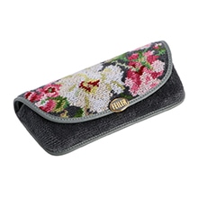 グレースローズ<br>メガネケース<br>GRR-171350<br>グレー